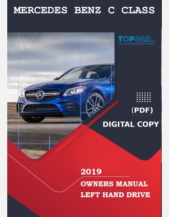 mercedes benz c class 2019 owners manual